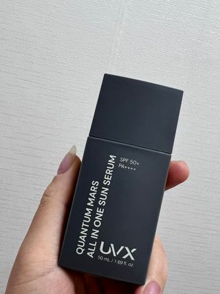 UVX 퀀텀 마스 올인원 선세럼 — 5점을 준 리뷰어가 2024년 1월 올린 사용 사진