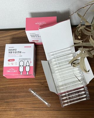 마미앤유 개별 듀얼면봉 — 5점을 준 리뷰어가 2022년 2월 올린 사용 사진