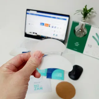 [풀리다 노잠패치] / 잠깨는 패치(졸음방지+눈가케어) 1팩(5회분) /공부할때, 운전할때, 골프, 눈 피로할때 — 4점을 준 리뷰어가 2022년 10월 올린 사용 사진