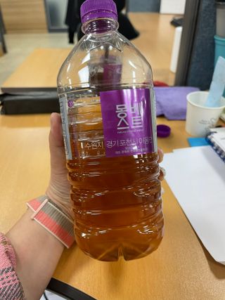 몽베스트 MONTBEST 1L 12입 — 5점을 준 리뷰어가 2022년 4월 올린 사용 사진