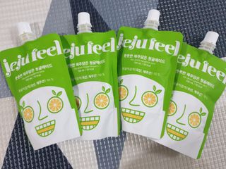 JEJUFEEL 풋풋한 제주담은 청귤에이드 — 5점을 준 리뷰어가 2022년 9월 올린 사용 사진