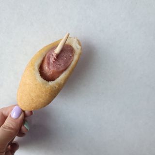 오마뎅 한우핫도그 — 5점을 준 리뷰어가 2021년 5월 올린 사용 사진