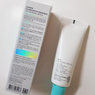 리더스코스메틱 리더스 카밍 바이오틱스 크림 마스크 — 5점을 준 리뷰어가 2021년 5월 올린 사용 사진