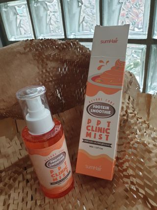 썸헤어 / SUMHAIR [썸헤어] 프로틴 스무디 클리닉 미스트 150ml — 5점을 준 리뷰어가 2021년 6월 올린 사용 사진