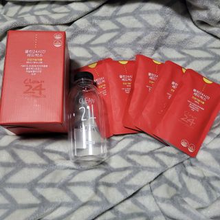 클린24시간 레드박스 1BOX(5포) + 전용보틀(500ml) — 5점을 준 리뷰어가 2024년 2월 올린 사용 사진