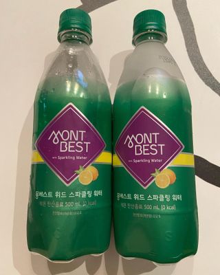 몽베스트 Montbest with Sparkling water Lemon OR Lime 20병(랜덤) — 5점을 준 리뷰어가 2021년 10월 올린 사용 사진