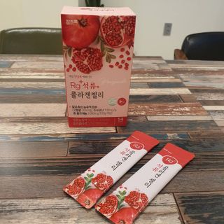 함초록 Rg+ 석류콜라겐젤리 — 5점을 준 리뷰어가 2021년 3월 올린 사용 사진