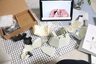 [폴리곤즈] 허들린 패밀리 DIY 블록 세트 (허들린 펭귄 블록+미니허들린 펭귄 블록) — 3.5점을 준 리뷰어가 2022년 4월 올린 사용 사진