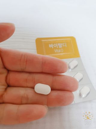 뉴트리션팩토리 비타프렙 바이탈디 비타민D 500mg — 5점을 준 리뷰어가 2021년 10월 올린 사용 사진