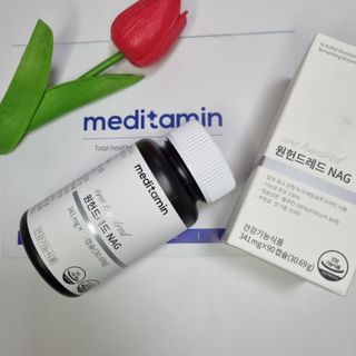 메디타민 원헌드레드 NAG — 5점을 준 리뷰어가 2021년 10월 올린 사용 사진
