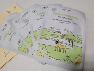 세뚜아(Cettua) 나우[세뚜아] 포레스트 수딩 마스크 Cettual Forest  Soothing Mask 4매 — 4점을 준 리뷰어가 2024년 3월 올린 사용 사진