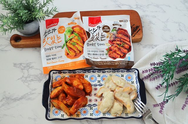 [굽네] 소스가 맛있는 닭가슴살 슬라이스 4종 리뷰 사진