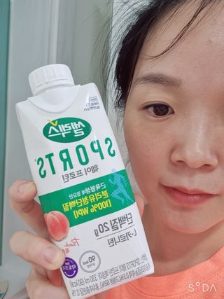 셀렉스스포츠 셀렉스 스포츠 웨이 프로틴 복숭아_ 330ml x 12팩 — 5점을 준 리뷰어가 2021년 11월 올린 사용 사진