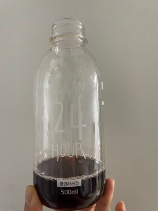 클린24시간 1BOX(5포) + 전용보틀(500ml) — 5점을 준 리뷰어가 2023년 8월 올린 사용 사진