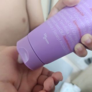 빅그린 베이비라인 3종세트 - 샴푸앤바디워시500ml,올인원로션500ml,바디크림170ml — 5점을 준 리뷰어가 2022년 11월 올린 사용 사진