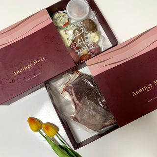 어나더미트 드라이에이징 본인립아이 스테이크 — 5점을 준 리뷰어가 2021년 6월 올린 사용 사진