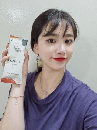 [맘메이크] 체중조절 다이어트 쉐이크 — 5점을 준 리뷰어가 2021년 7월 올린 사용 사진