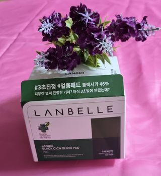 랑벨 랑바이오 블랙 시카 퀵 패드 100매 (3초 쿨링/3분 흡수, 블랙비 프로폴리스/시카 4종 함유, 대용량) — 5점을 준 리뷰어가 2022년 7월 올린 사용 사진