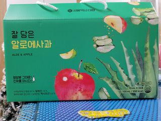 서울약사신협 잘 담은 알로애사과_70ml x 30포 — 5점을 준 리뷰어가 2021년 10월 올린 사용 사진