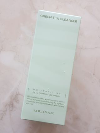 프리마인 메이크업과 들뜨는 각질까지 한방에 깐달걀로! 순하기까지한 셀베이스 그린티클렌저(200ml) — 5점을 준 리뷰어가 2023년 1월 올린 사용 사진
