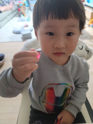 [푸름웰니스] 라바 멀티비타민 구미 36g — 5점을 준 리뷰어가 2021년 12월 올린 사용 사진