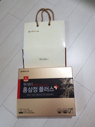 서울약사신협_투데이홍삼정플러스스틱_10g x 30포 — 4.5점을 준 리뷰어가 2020년 12월 올린 사용 사진