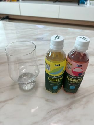더그레잇티 콤부차 [매일유업] 더그레잇티 44kcal 콤부차 300ml *12개입 (오리지널 6개+베리리치 6개) — 5점을 준 리뷰어가 2023년 7월 올린 사용 사진