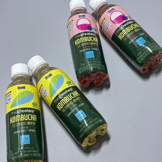더그레잇티 콤부차 [매일유업] 더그레잇티 44kcal 콤부차 300ml *12개입 (오리지널 6개+베리리치 6개) — 5점을 준 리뷰어가 2023년 8월 올린 사용 사진
