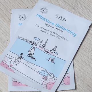 세뚜아(Cettua) [세뚜아] 모이스처 밸런싱 페이셜 마스크 Cettua Moisture Balancing Facial Mask 5매 — 5점을 준 리뷰어가 2024년 3월 올린 사용 사진