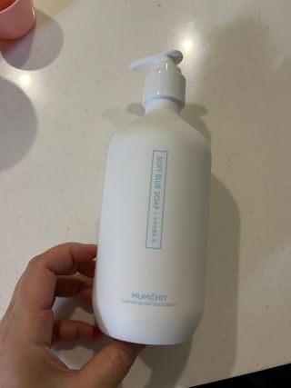 멈칫(MUMCHIT) 멈칫 단백질 퀵트리트먼트 — 5점을 준 리뷰어가 2022년 1월 올린 사용 사진