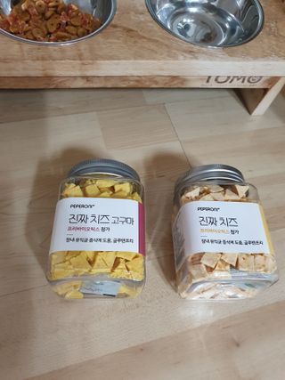 페페로니 진짜 프리바이오틱스 치즈+치즈고구마 180g+180g — 4점을 준 리뷰어가 2021년 7월 올린 사용 사진