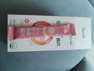 인디닥터 면역 생생 핑크 이뮨 젤리 + 타이탄 BCAA 프로틴 젤리스틱 — 5점을 준 리뷰어가 2022년 5월 올린 사용 사진