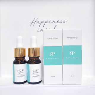 랑팡 EGF+FGF 10ppm 리포좀 앰플 원액 10ml — 5점을 준 리뷰어가 2021년 10월 올린 사용 사진