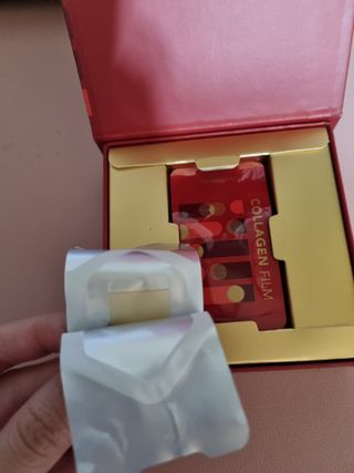 프리마인 귀족의 콜라겐, 92배 흡수율. 럭셔리 프리미엄 셀라브 콜라겐필름 30매 — 4점을 준 리뷰어가 2021년 9월 올린 사용 사진