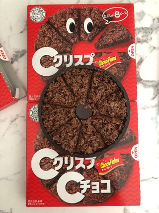 NISSIN 닛신 크리스피 초코 — 5점을 준 리뷰어가 2022년 12월 올린 사용 사진