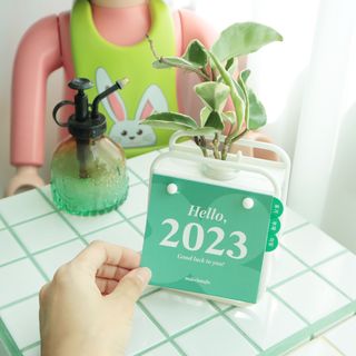 [메이크정글] 식물과 달력이 하나로, 2023년 식물캘린더 No.1 — 5점을 준 리뷰어가 2022년 10월 올린 사용 사진