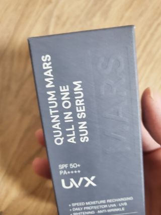 UVX 퀀텀 마스 올인원 선세럼 — 5점을 준 리뷰어가 2024년 2월 올린 사용 사진