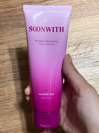 SOONWITH 바이오 내추럴 리프레싱 폼클렌징 — 4점을 준 리뷰어가 2021년 2월 올린 사용 사진