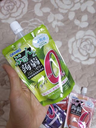 ORIHIRO 오리히로 곤약젤리 제로칼로리 130g 4종 4팩(맛별로 1팩씩) — 5점을 준 리뷰어가 2023년 1월 올린 사용 사진