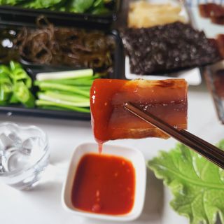 마라도푸드 포항 구룡포 햇 과메기 야채세트 마라도회식당 꽁치 — 5점을 준 리뷰어가 2024년 1월 올린 사용 사진
