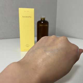 스킨큐어 산다화 비타민c 화이트닝 토너 150ml — 5점을 준 리뷰어가 2022년 2월 올린 사용 사진