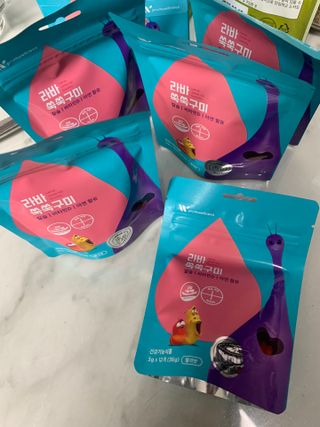 푸름웰니스 라바 쑥쑥구미 36g — 5점을 준 리뷰어가 2022년 4월 올린 사용 사진