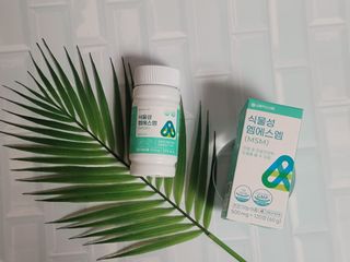 서울약사신협_식물성 엠에스엠_500mg x 120정 — 4점을 준 리뷰어가 2021년 11월 올린 사용 사진