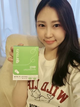 [몸엔용] 에버업 멀티비타민&미네랄, 눈건강 루테인 혈행건강 오메가3, 면역 프로바이오틱스 3종 택1 — 5점을 준 리뷰어가 2022년 4월 올린 사용 사진
