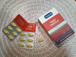 뉴트리션팩토리 비타프렙 하이퍼씨슬 밀크씨슬 900mg — 4.5점을 준 리뷰어가 2021년 7월 올린 사용 사진