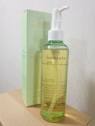 스킨큐어 산다화 순한 클렌징 동백 오일 200ml — 4점을 준 리뷰어가 2023년 8월 올린 사용 사진