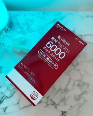 메타아르기닌 GC녹십자웰빙 메타 아르기닌 6000 플러스 오르니틴 — 4점을 준 리뷰어가 2022년 11월 올린 사용 사진