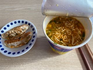 NISSIN 닛신 컵누들  4종 - 씨푸드오리지날, 씨푸드 스파이시, 씨푸드 커리, 씨푸드 XO소스 — 4점을 준 리뷰어가 2021년 12월 올린 사용 사진