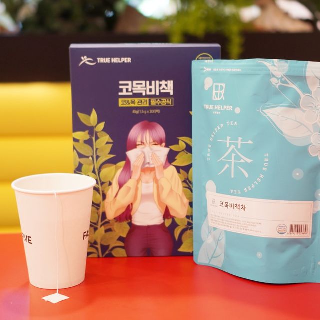 트루헬퍼 코목비책 작두콩 도라지 돌배 모과 생강 차 30티백 리뷰 사진