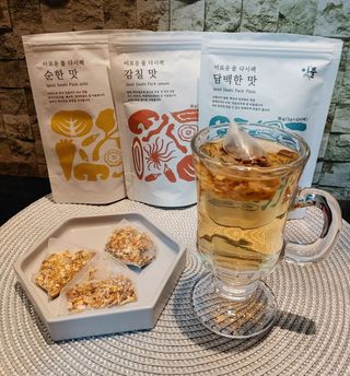 이풀 이로운풀 다시팩 3종세트(담백한맛, 감칠맛, 순한맛) — 5점을 준 리뷰어가 2022년 10월 올린 사용 사진